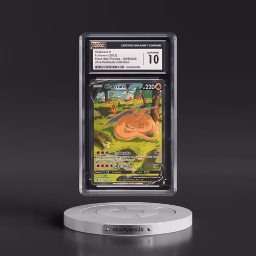 2017 Black Star Promos - Sword & Shield #SWSH260 Charizard V - Ultra-Premium Collection (Holo) (CGC