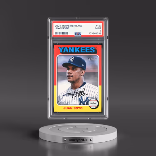 2024 Topps Heritage #143 Juan Soto (PSA 9 MINT)