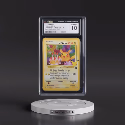 2021 Celebrations - Classic Collection #24 ____'s Pikachu - Black Star Promos Holo (CGC 10 GEM MINT)