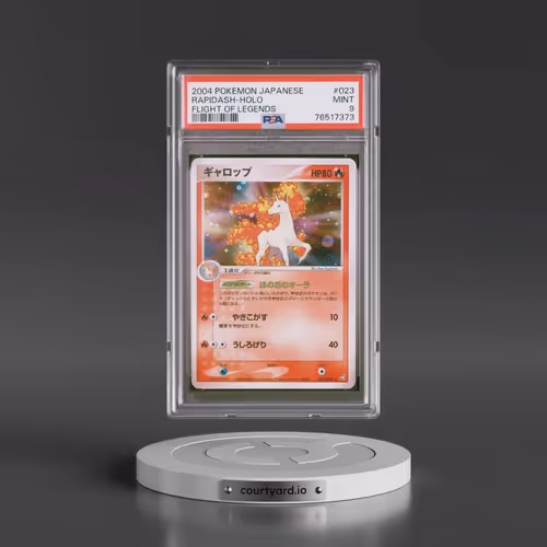 2004 Pokémon Flight of Legends #023 Rapidash - Holo (PSA 9 MINT)