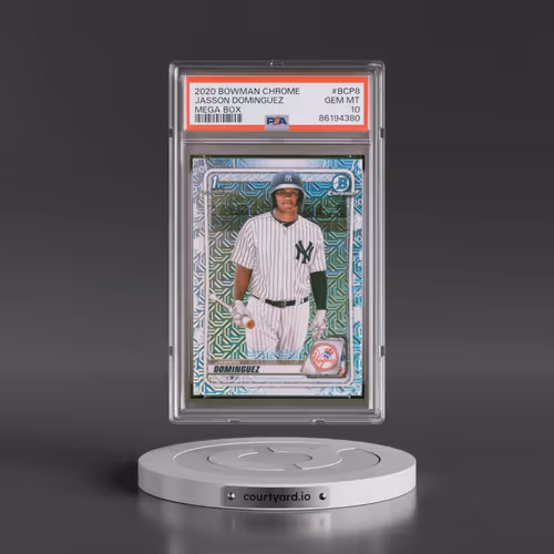 2020 Bowman Chrome Mega Box #BCP8 Jasson Dominguez (PSA 10 GEM MINT)