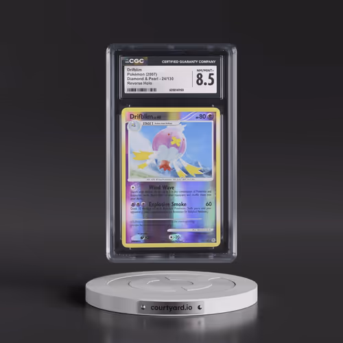 2007 Diamond & Pearl #24/130 Drifblim - Reverse Holo (CGC 8.5 NM-MT+)
