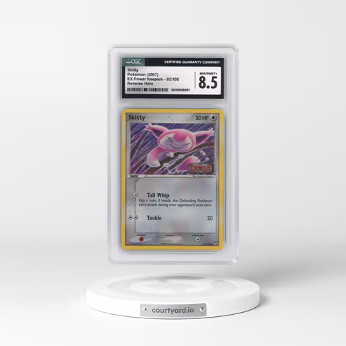 2007 EX Power Keepers #62/108 Skitty - Reverse Holo (CGC 8.5 NM-MT+)