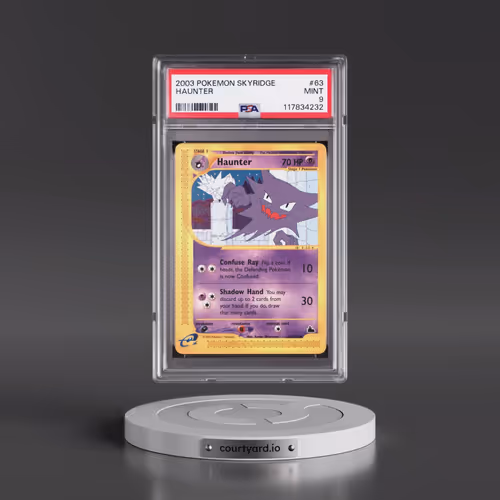 2003 Pokémon Skyridge #63 Haunter (PSA 9 MINT)
