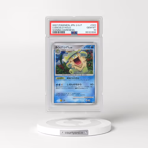 2007 Pokémon Diamond & Pearl Shining Darkness #322 Ludicolo - Holo (PSA 10 GEM MINT)