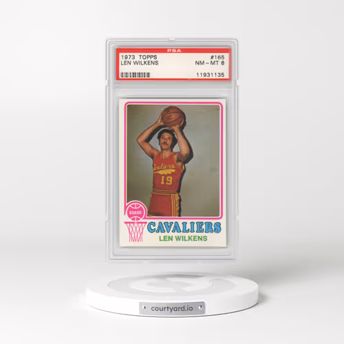 1973 Topps #165 Len Wilkens (PSA 8 NM-MT)
