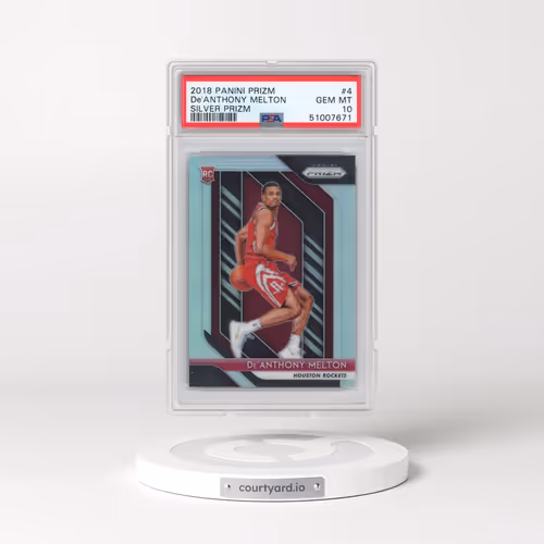 2018 Panini Prizm #4 DE'Anthony Melton - Silver Prizm (PSA 10 GEM MINT)