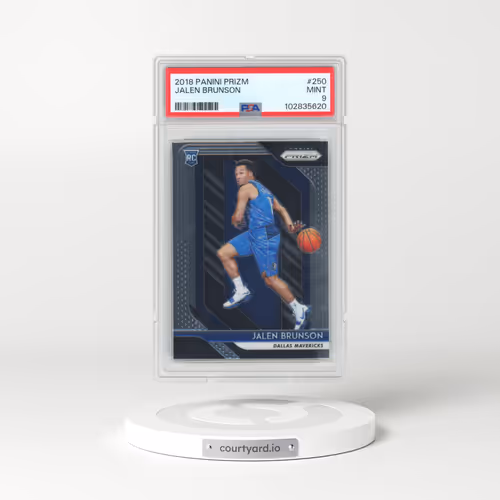 2018 Panini Prizm #250 Jalen Brunson (PSA 9 MINT)