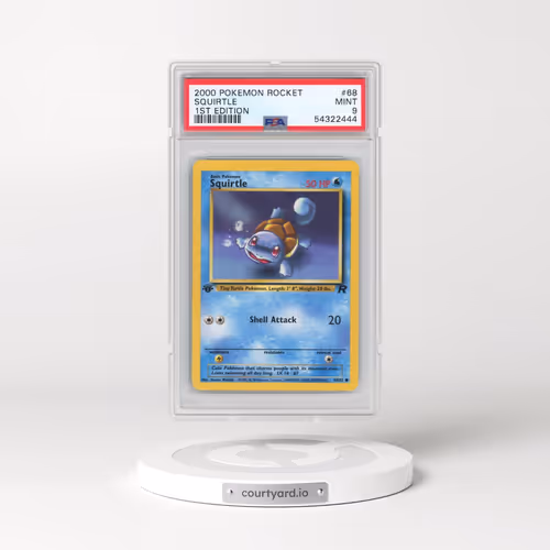 2000 Pokémon Rocket #68 Squirtle - 1st Edition (PSA 9 MINT)