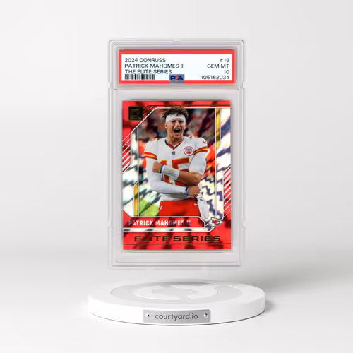 2024 Panini Donruss the Elite Series #16 Patrick Mahomes II (PSA 10 GEM MINT)