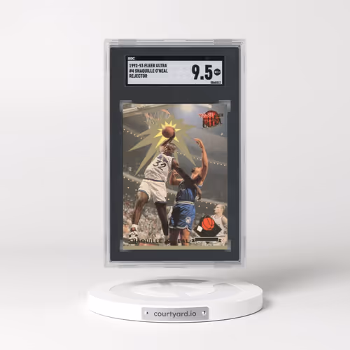 1992 Fleer Ultra #4 Shaquille O'Neal - Rejector (SGC 9.5 MINT+)