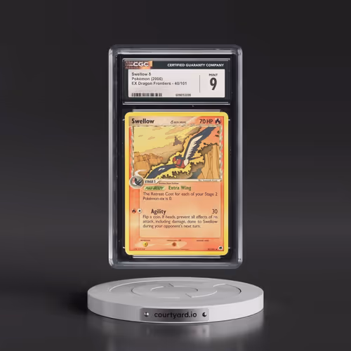 2006 EX Dragon Frontiers #40/101 Swellow δ (CGC 9 MINT)