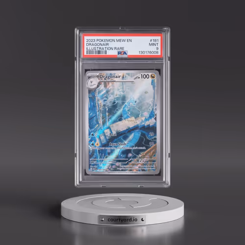 2023 Pokémon Mew EN-151 #181 Dragonair - Illustration Rare (PSA 9 MINT)