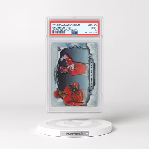 2018 Bowman Chrome Bowman Sterling Continuity #BS-SO Shohei Ohtani (PSA 9 MINT)