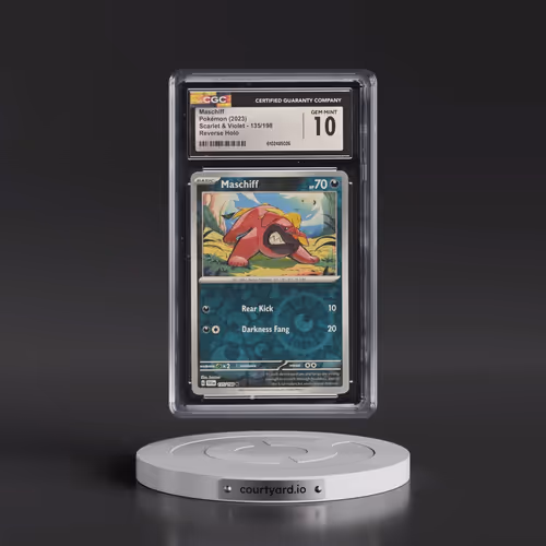 2023 Scarlet & Violet #135/198 Maschiff - Reverse Holo (CGC 10 GEM MINT)