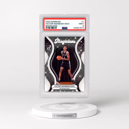 2023 Panini Donruss Magicians #1 Victor Wembanyama (PSA 9 MINT)