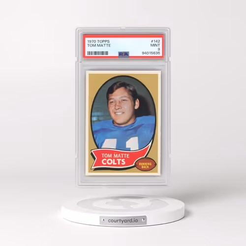 1970 Topps #142 Tom Matte (PSA 9 MINT)