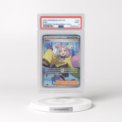 2024 Pokémon Svp EN-SV Black Star Promo #124 Iono - Iono Premium Tournament Collection (PSA 9 MINT)