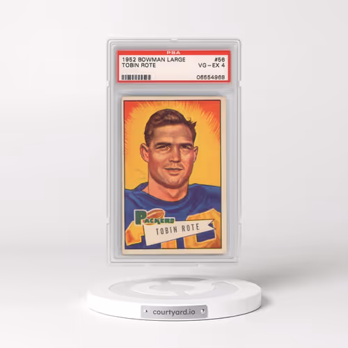 1952 Bowman Large #56 Tobin Rote (PSA 4 VG-EX)