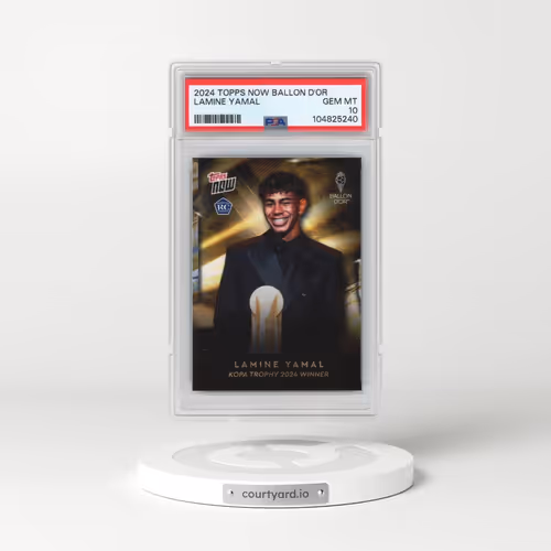 2024 Topps Now Ballon D'or Lamine Yamal (PSA 10 GEM MINT)