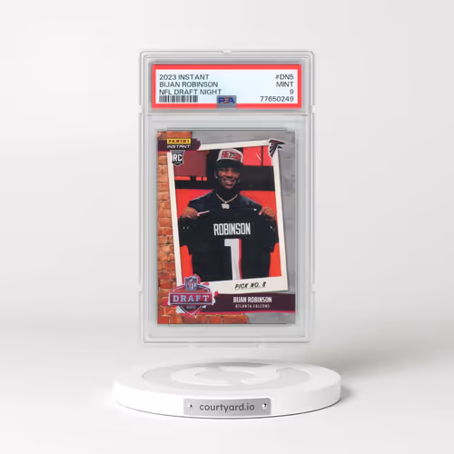 2023 Panini Instant NFL Draft Night #DN5 Bijan Robinson (PSA 9 MINT)
