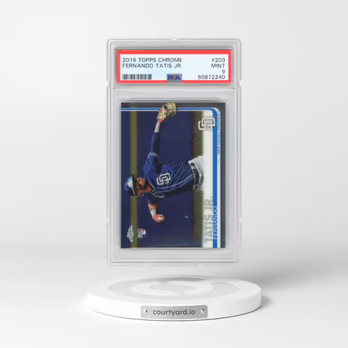 2019 Topps Chrome #203 Fernando Tatis Jr. (PSA 9 MINT)
