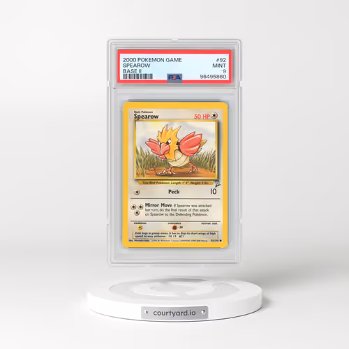 2000 Pokémon Game Base II #92 Spearow (PSA 9 MINT)