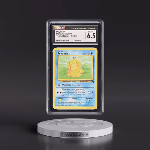 1999 Team Rocket #65/82 Psyduck (CGC 6.5 EX-NM+)