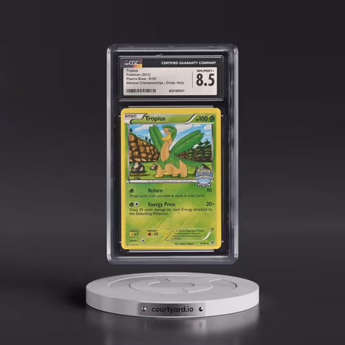 2013 Plasma Blast #5/101 Tropius - National Championships Crosshatch Holo (Cross. Holo) (CGC 8.5 NM-