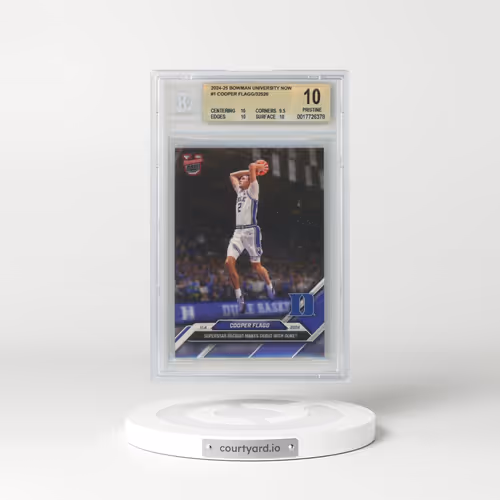 2024 Bowman U Now #1 Cooper Flagg (BGS 10 PRISTINE)