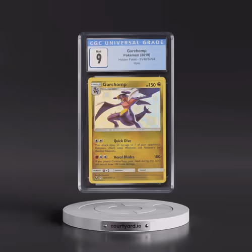 2019 Hidden Fates #SV40/SV94 Garchomp - Holo (CGC 9 MINT)