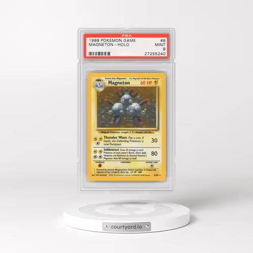 1999 Base Set #9 Magneton - Holo (PSA 9 MINT)
