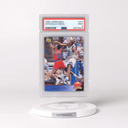1992 Upper Deck #474 Shaquille O'Neal (PSA 9 MINT)