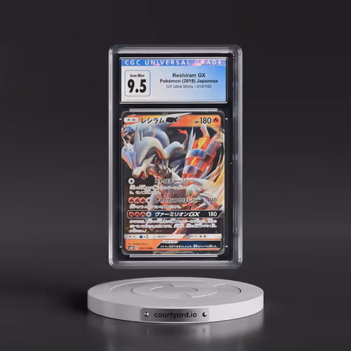 2018 GX Ultra Shiny #018/150 Reshiram GX - Holo (CGC 10 GEM MINT)