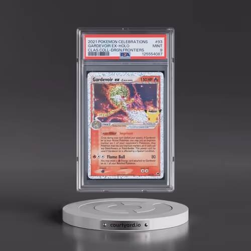 2021 Pokémon Celebrations Classic Collection #93 Gardevoir EX - Holo Holo (PSA 9 MINT)