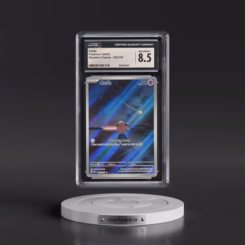 2023 Obsidian Flames - OBF EN #202/197 Cleffa - Illustration Rare Holo (CGC 8.5 NM-MT+)