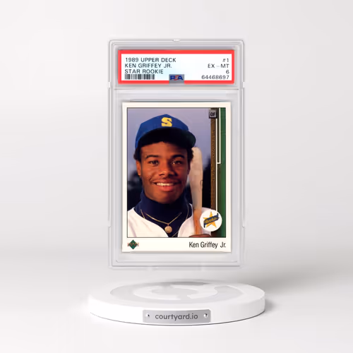 1989 Upper Deck #1 Ken Griffey Jr - Star Rookie (PSA 6 EX-MT)