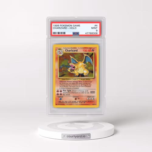 1999 Pokémon Game #4 Charizard - Holo (PSA 9 MINT)