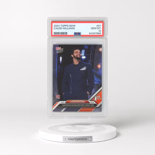 2024 Topps Now #D1 Caleb Williams (PSA 10 GEM MINT)