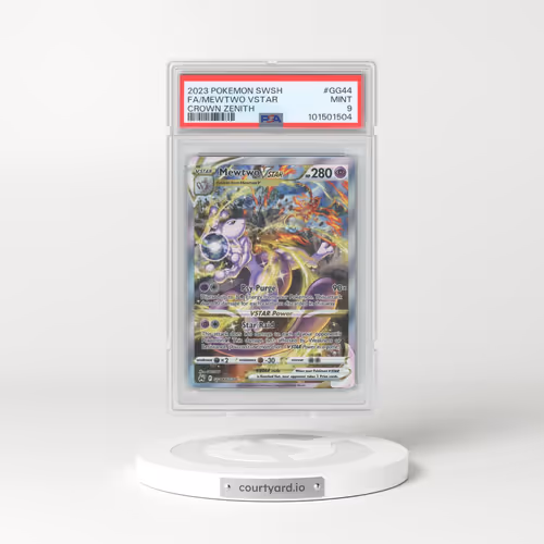 2023 Pokémon Sword and Shield Crown Zenith #GG44 Mewtwo Vstar - Full Art (PSA 9 MINT)