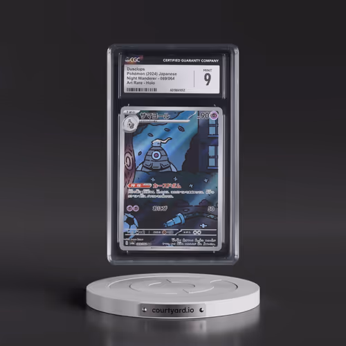 2024 Pokémon Sv6a-Night Wanderer #069 Dusclops - Art Rare (CGC 9 MINT)