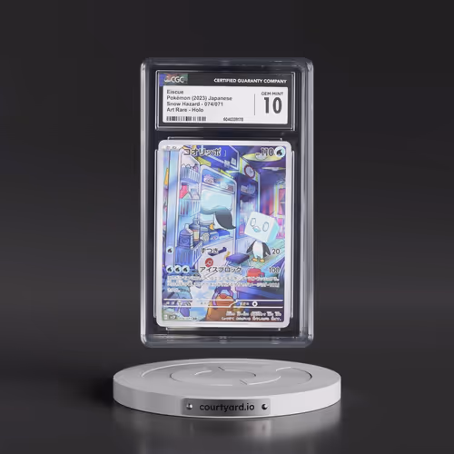 2023 Snow Hazard #074/071 Eiscue - Art Rare (CGC 10 GEM MINT)