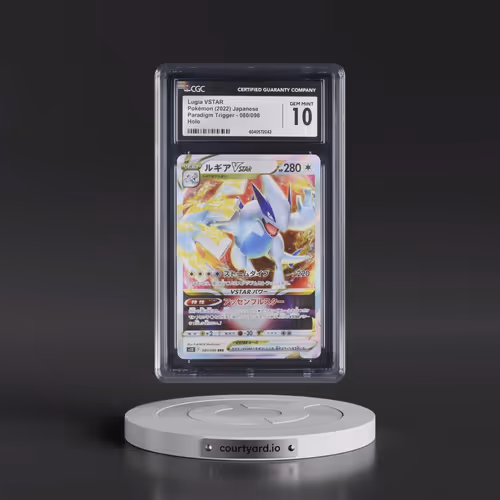 2022 Paradigm Trigger #080/098 Lugia VSTAR - Holo (CGC 10 GEM MINT)