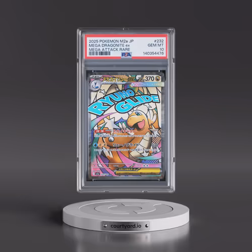 2025 Pokémon M2a-Mega Dream EX #232 Mega Dragonite EX - Holo Mega Attack Rare (PSA 10 GEM MINT)