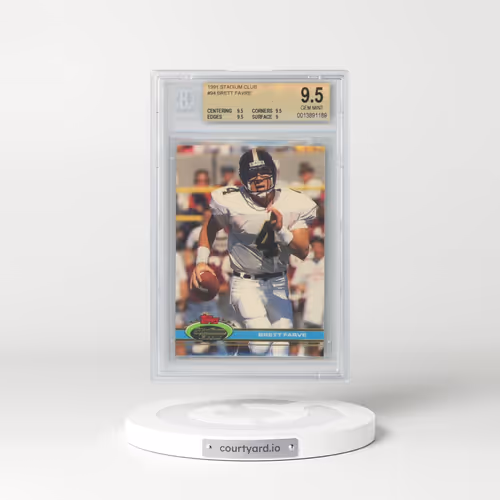 1991 Stadium Club #94 Brett Farve (BGS 9.5 GEM MINT)