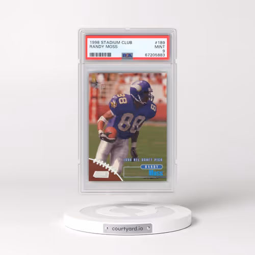 1998 Stadium Club #189 Randy Moss (PSA 9 MINT)