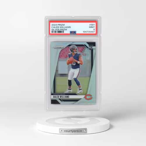 2024 Panini Prizm #301 Caleb Williams - Silver Prizm (PSA 9 MINT)