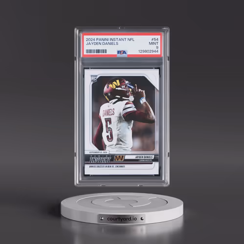 2024 Panini Instant NFL #54 Jayden Daniels (PSA 9 MINT)