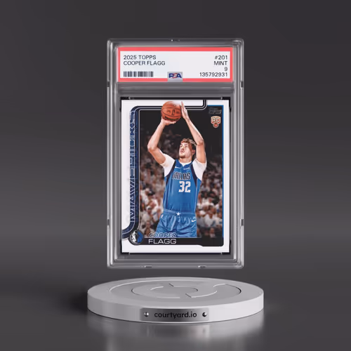 2025 Topps #201 Cooper Flagg (PSA 9 MINT)