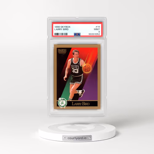 1990 Skybox #14 Larry Bird (PSA 9 MINT)